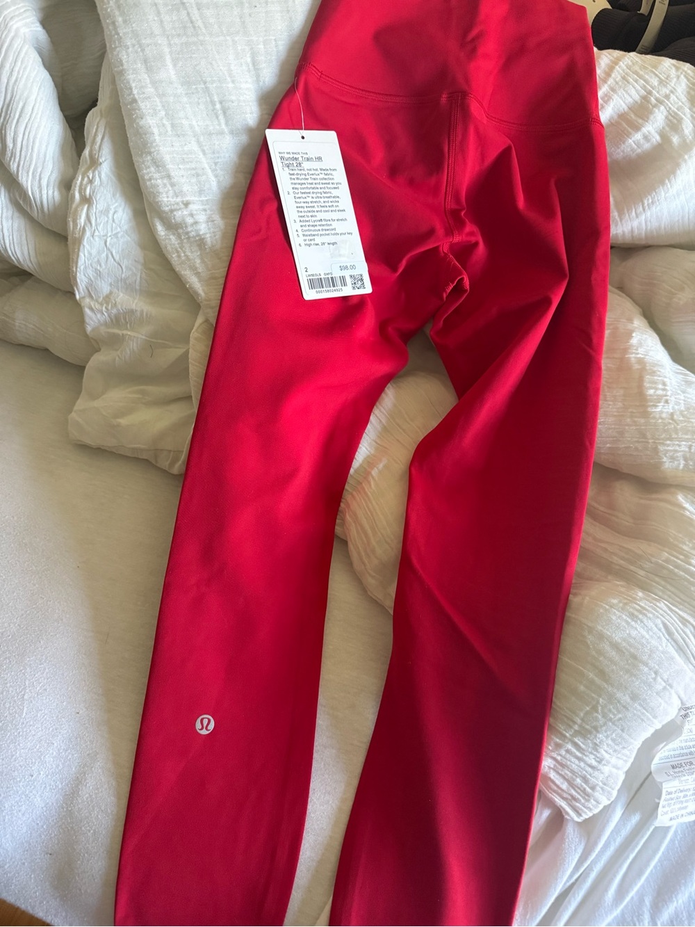 lululemon athletica Red High-Rise Leggings - Picture 3 of 3